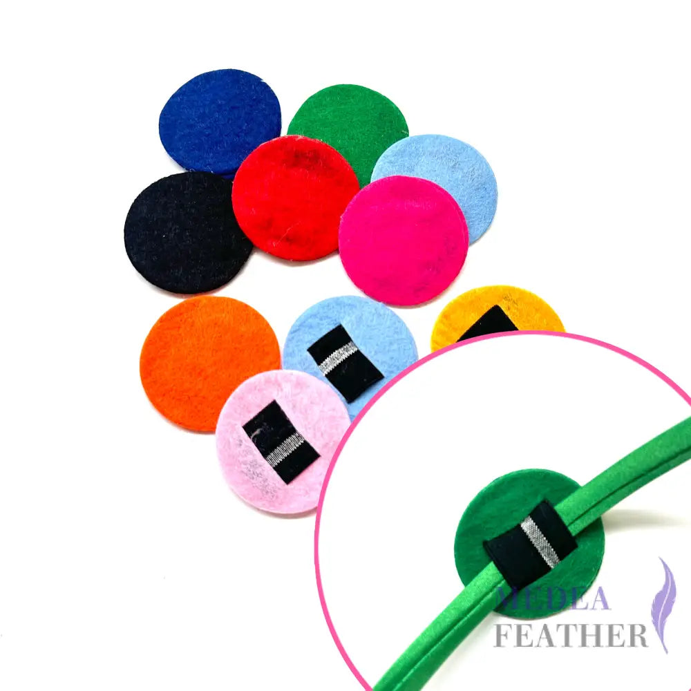4cm Felt Pad with Elastic for Fascinator & Hat Making