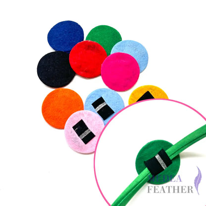 4cm Felt Pad with Elastic for Fascinator & Hat Making