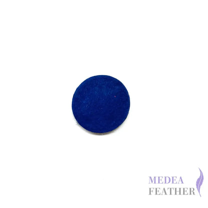 4cm Felt Pad with Elastic for Fascinator & Hat Making - Royal Blue