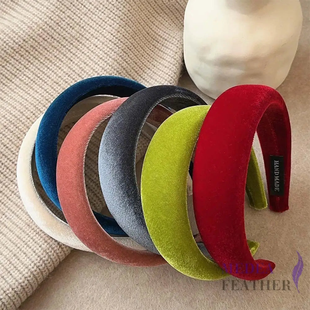 40mm Velvet Padded Headband