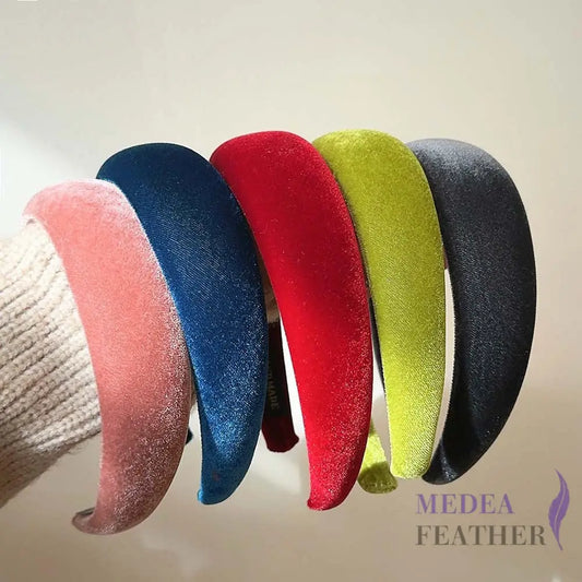 40mm Velvet Padded Headband