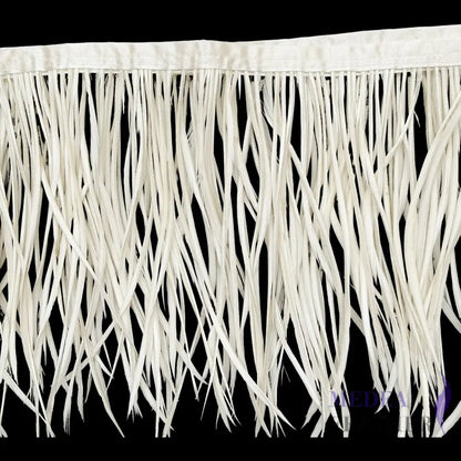 Goose Biot Feather Trim FTGOOSE02 - #01 Ivory / Half meter