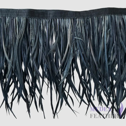 Goose Biot Feather Trim FTGOOSE02 - #65 navy / Half meter