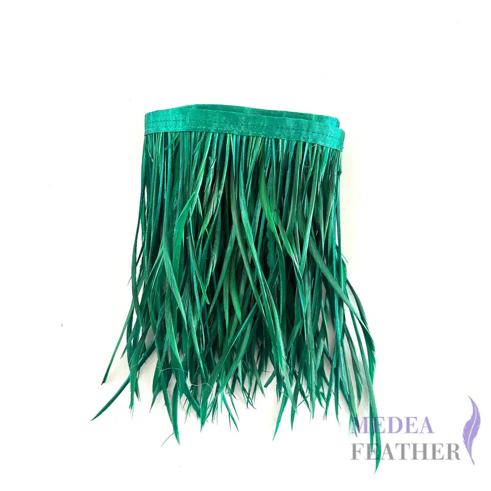 50cm Long Goose Biot Feather Trim FTGOOSE02 - #72 green