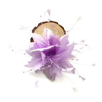 Handmade Feather Flower Mount DS250610