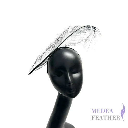 55cm Burnt Ostrich Feather Plume