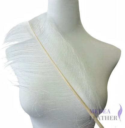 55cm Burnt Ostrich Feather Plume SF018