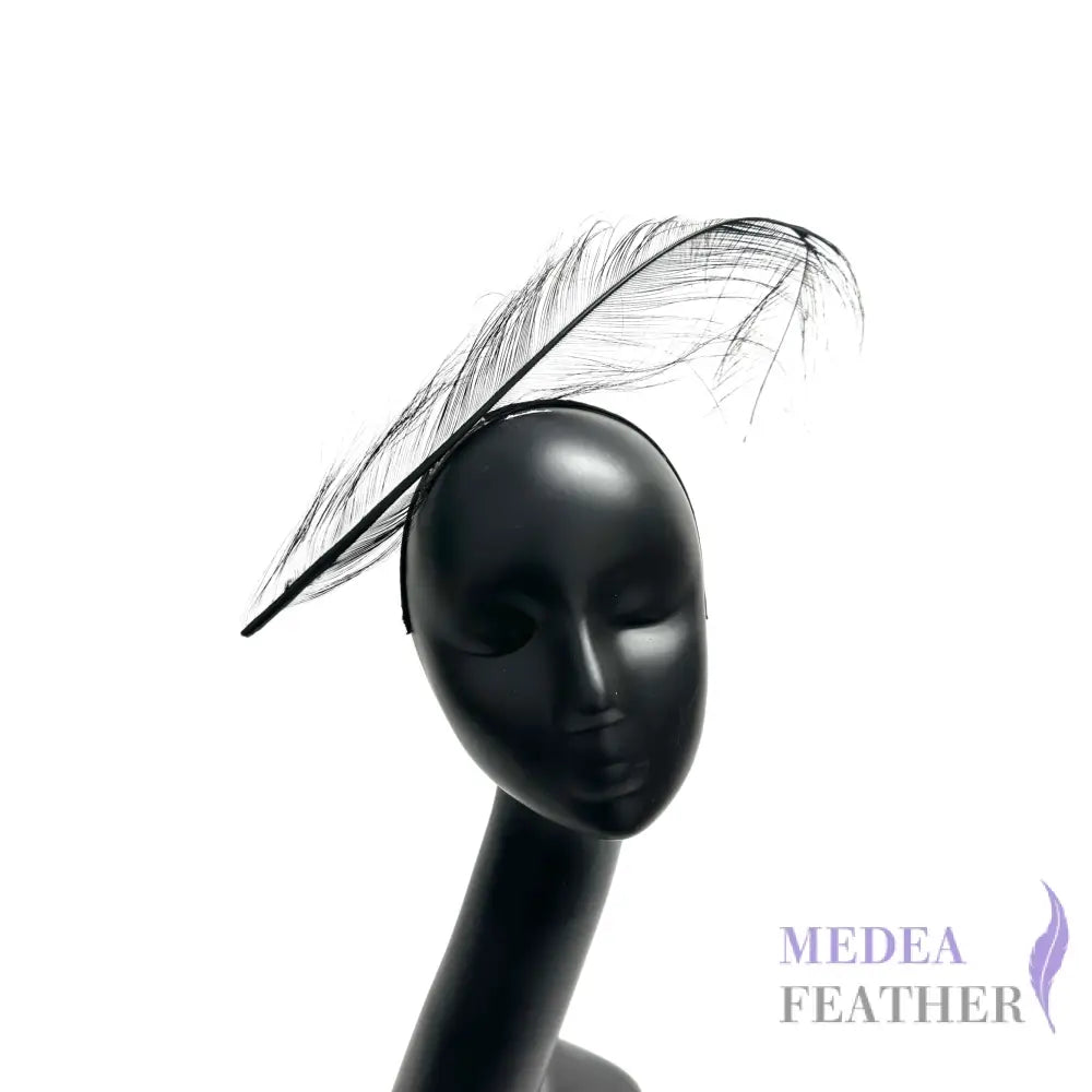 55cm Burnt Ostrich Feather Plume