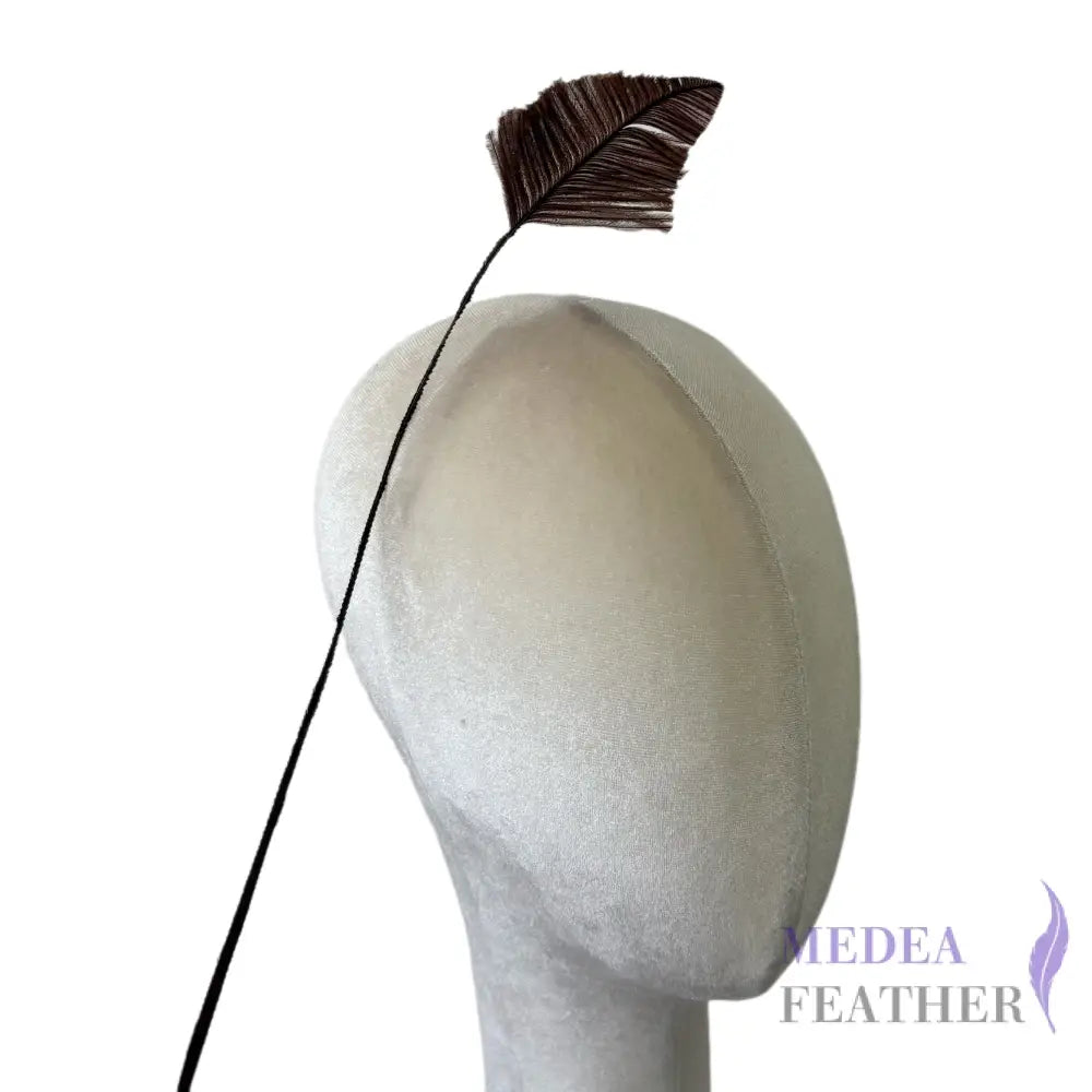 65cm Extra Long Trimmed Ostrich Feather Quill-Pack of 3 - #66 cub