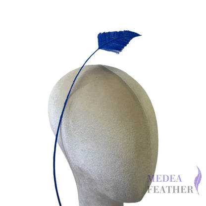 65cm Extra Long Trimmed Ostrich Feather Quill-Pack of 3 - #67 royal blue
