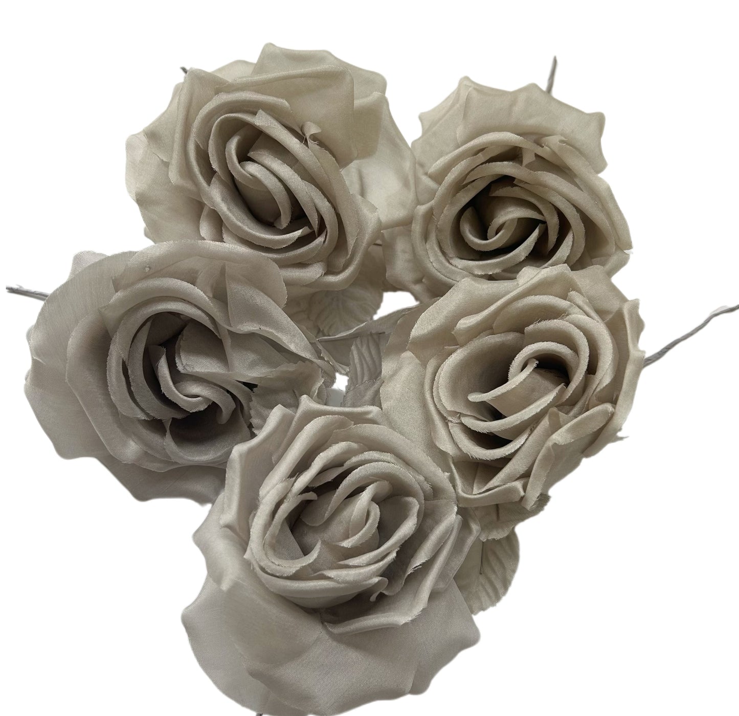 Lucky Dip Multi-colour 10cm wide silk flower-Pack of 3