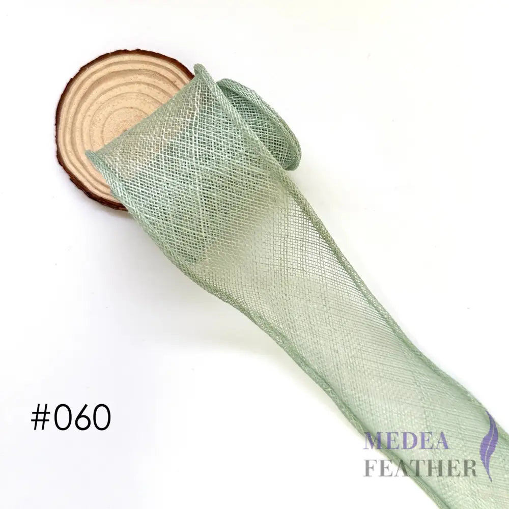 6cm Wide Sinamay Roll-1.5m - HF23-060 Mint