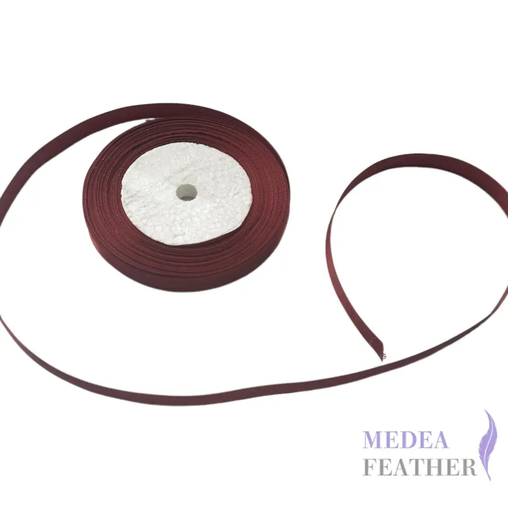 6mm Satin Trim Ribbon #37 burgendy
