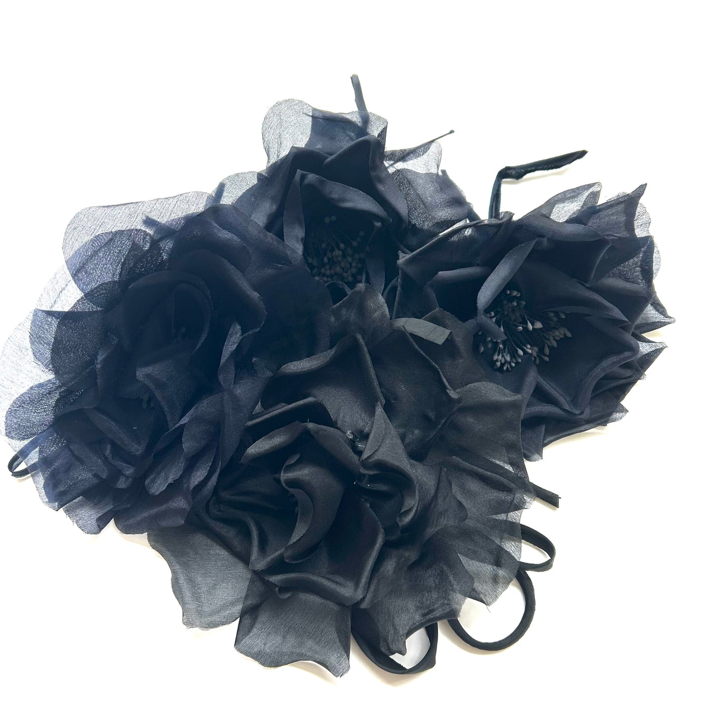 Lucky Dip Multi-colour 14cm Wide Silk Flower-Pack of 3