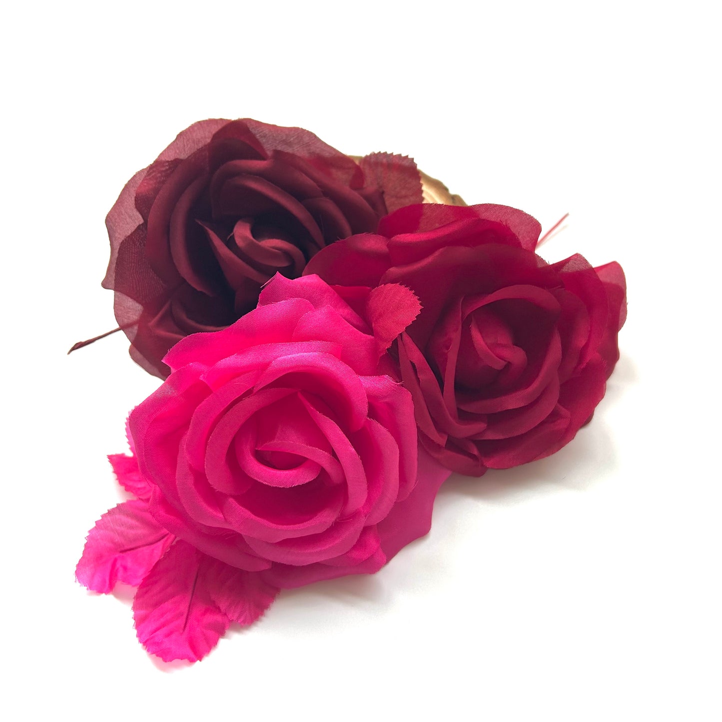 Lucky Dip Multi-colour 10cm wide silk flower-Pack of 3