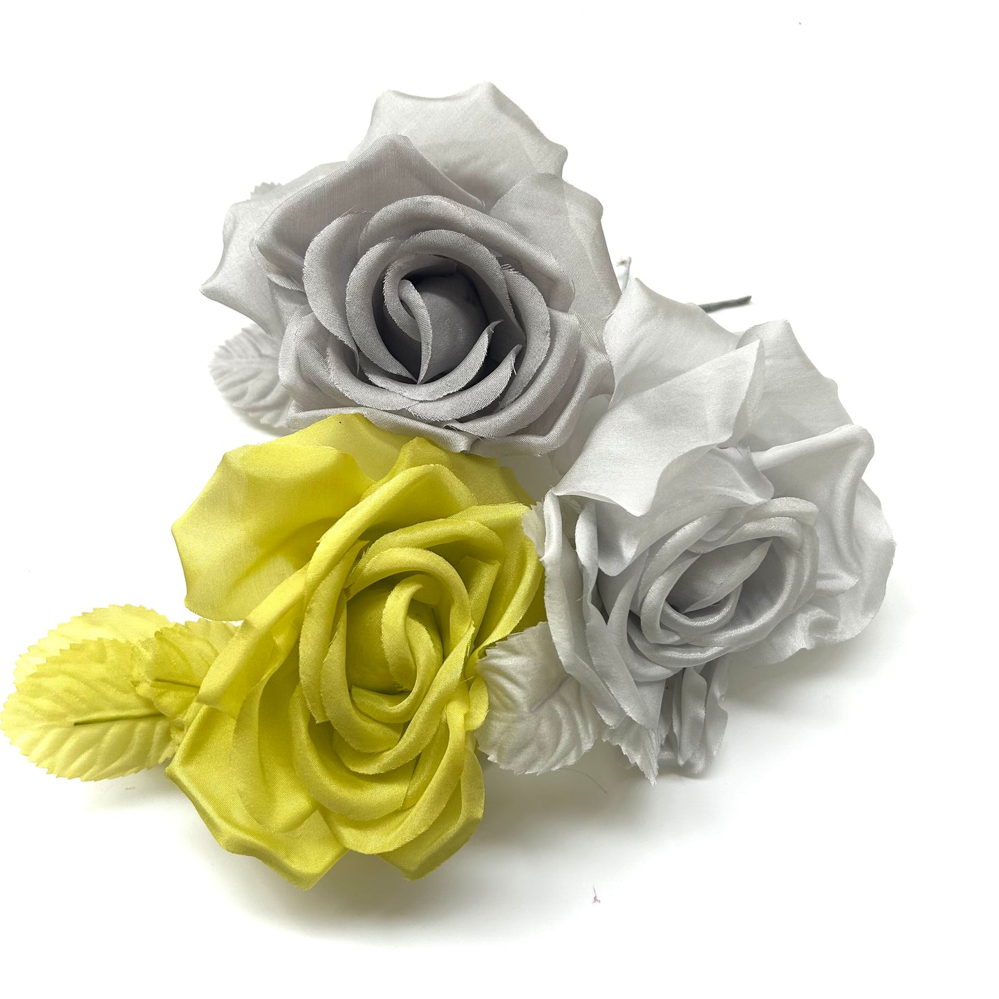 Lucky Dip Multi-colour 10cm wide silk flower-Pack of 3