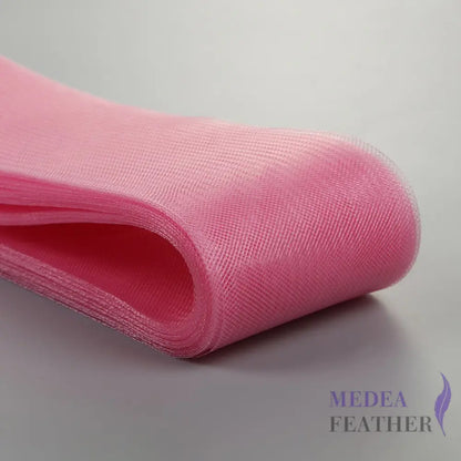 8cm Wide Plain Woven Crin Braid 04 Pink / 10 Meters