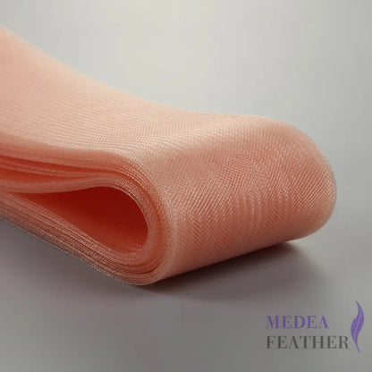 8cm Wide Plain Woven Crin Braid 06 Blush / 10 Meters