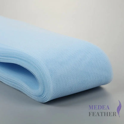 8cm Wide Plain Woven Crin Braid 44 Sky blue / 10 Meters