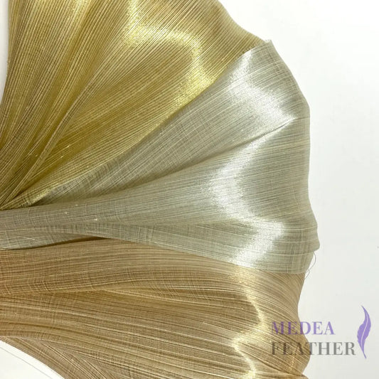 90cm Wide Silk Abaca Dazzling Fabric for Hat Making & Millinery ready-to-ship