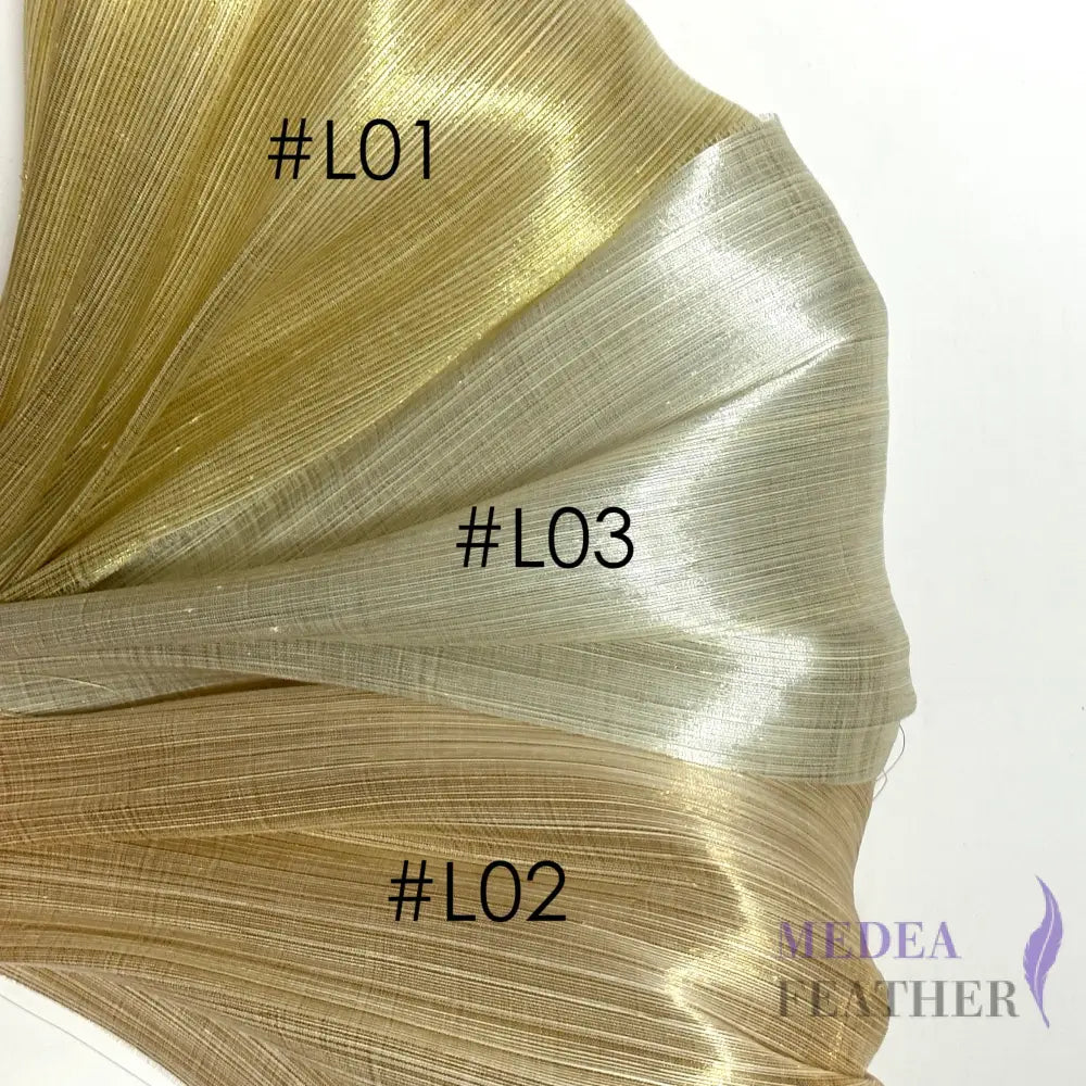 90cm Wide Silk Abaca Dazzling Fabric for Hat Making & Millinery ready-to-ship