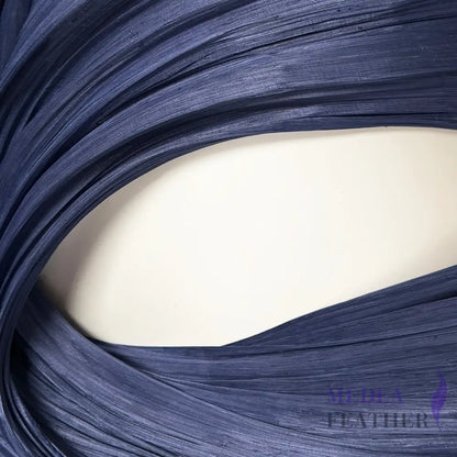 90cm Wide Silk Abaca Fabric Navy / 1/2 Meter ready-to-ship