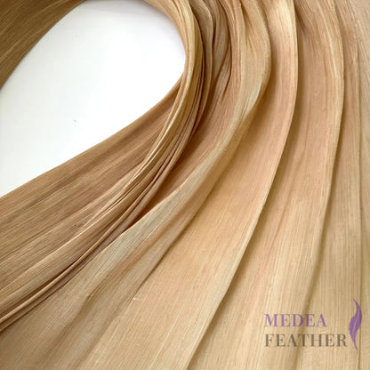 90cm Wide Silk Abaca Fabric #92 Cork Brown / 1/2 Meter ready-to-ship