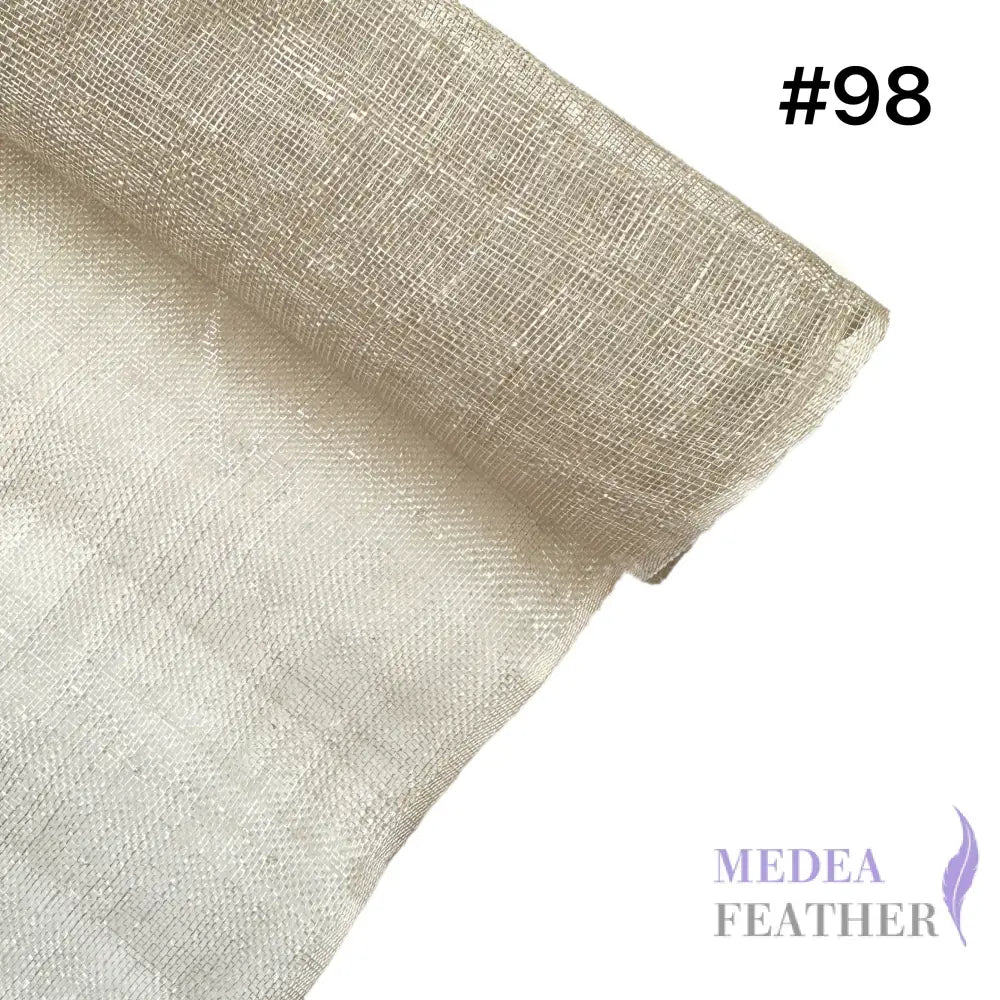 90cm Wide Stiff Sinamay 1 Meter - #98