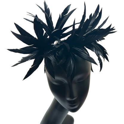 "Mulan" / Montage de chapeau de modiste Goose Feather Flower DS25050H