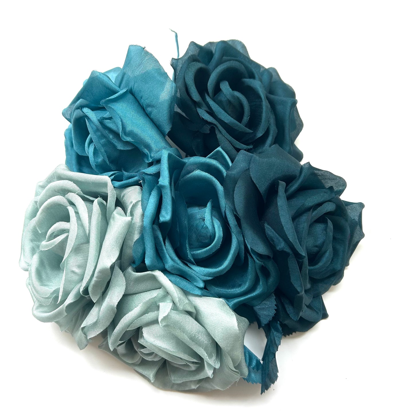 Lucky Dip Multi-colour 10cm wide silk flower-Pack of 3