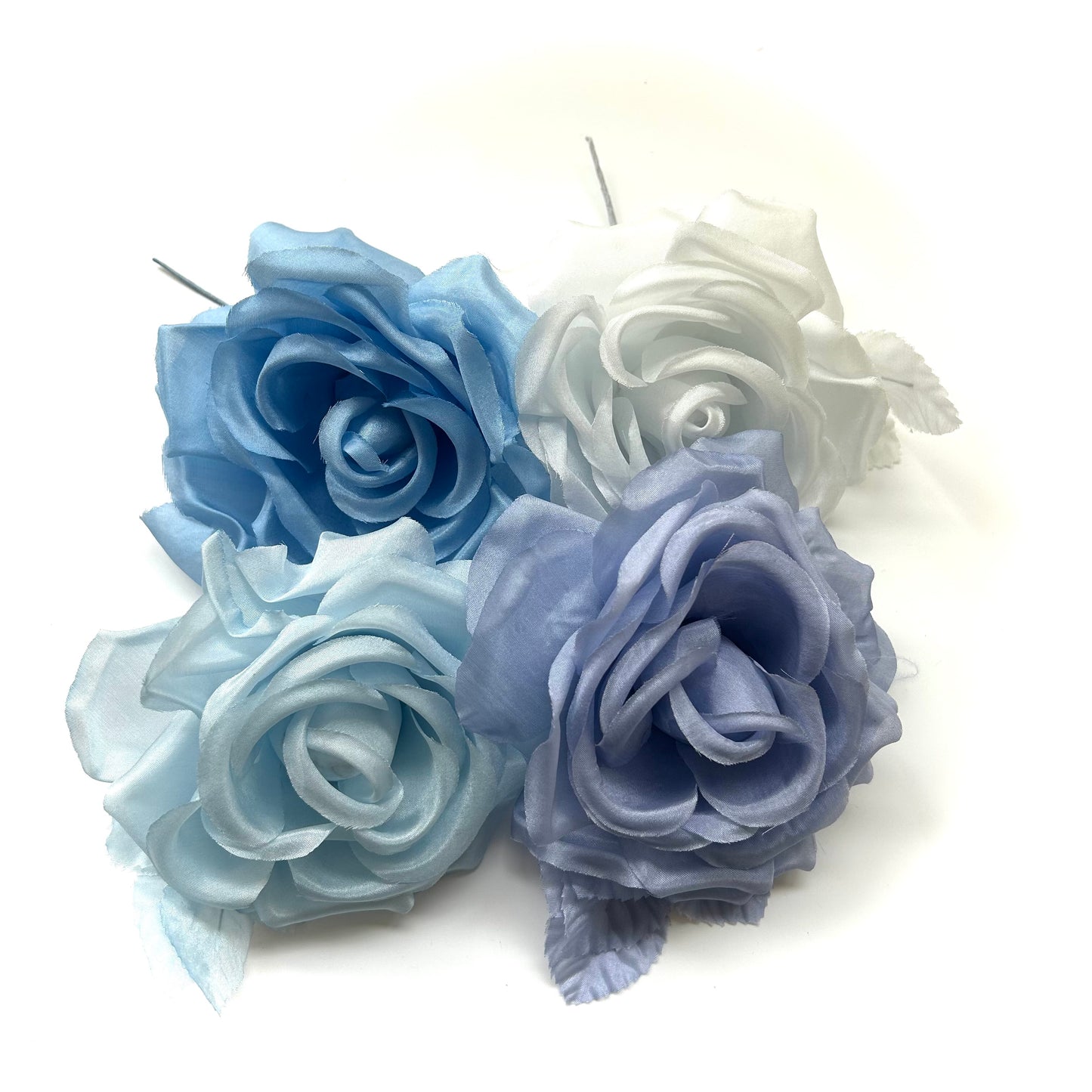 Lucky Dip Multi-colour 12cm wide silk flower-Pack of 3