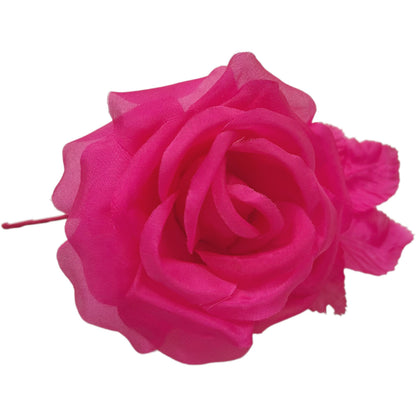10cm wide silk flower