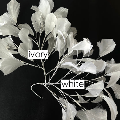 30cm Goose Feather Tree Mount