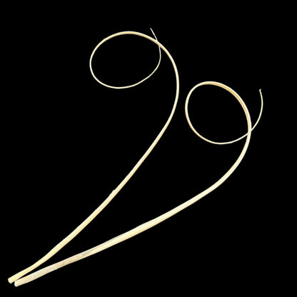 Loop Curved Ostrich Feather Quill