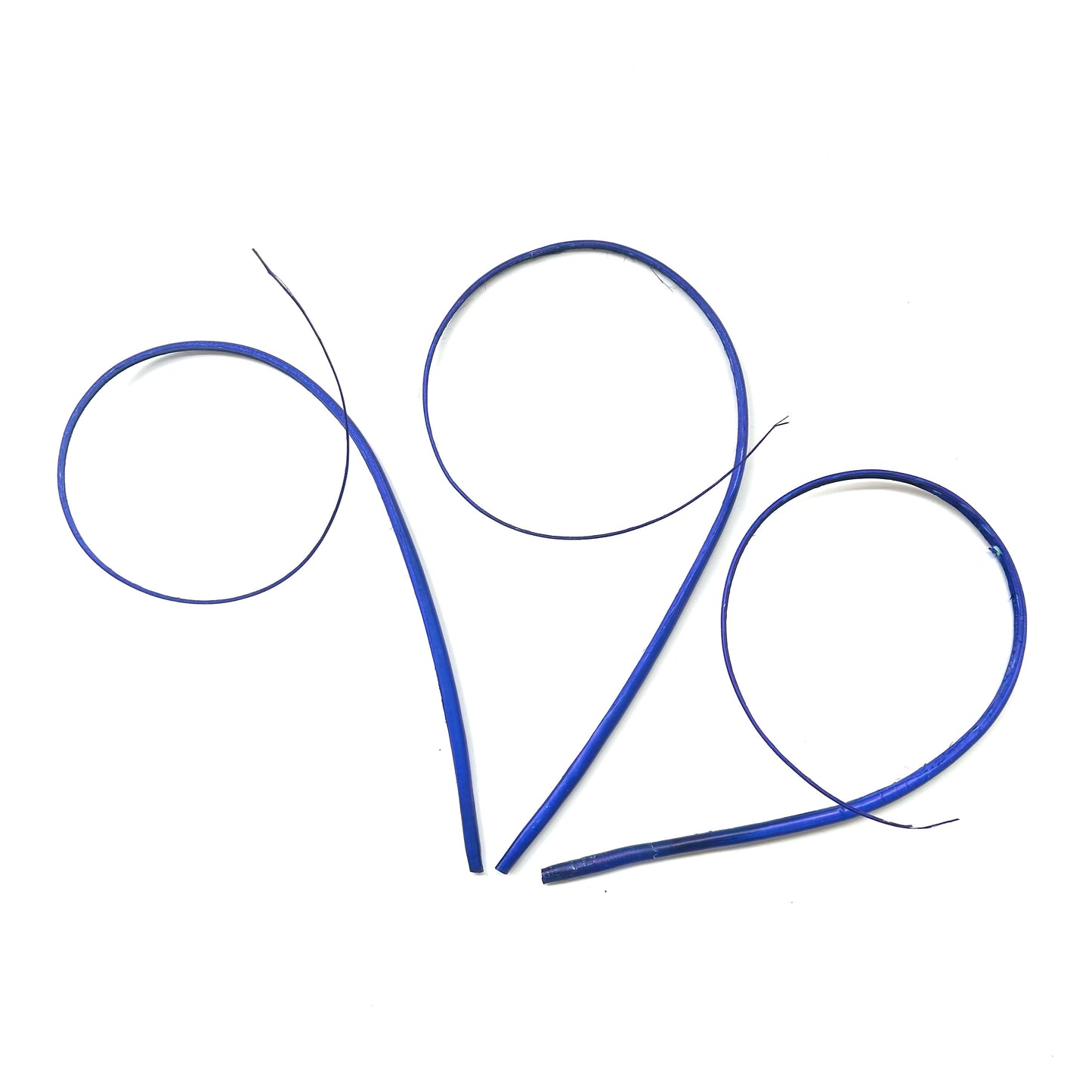 Loop Curved Ostrich Feather Quill