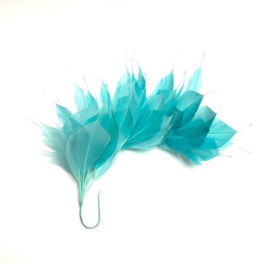Spiky Goose Feather Wired Hat Mount