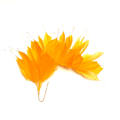 Spiky Goose Feather Wired Hat Mount