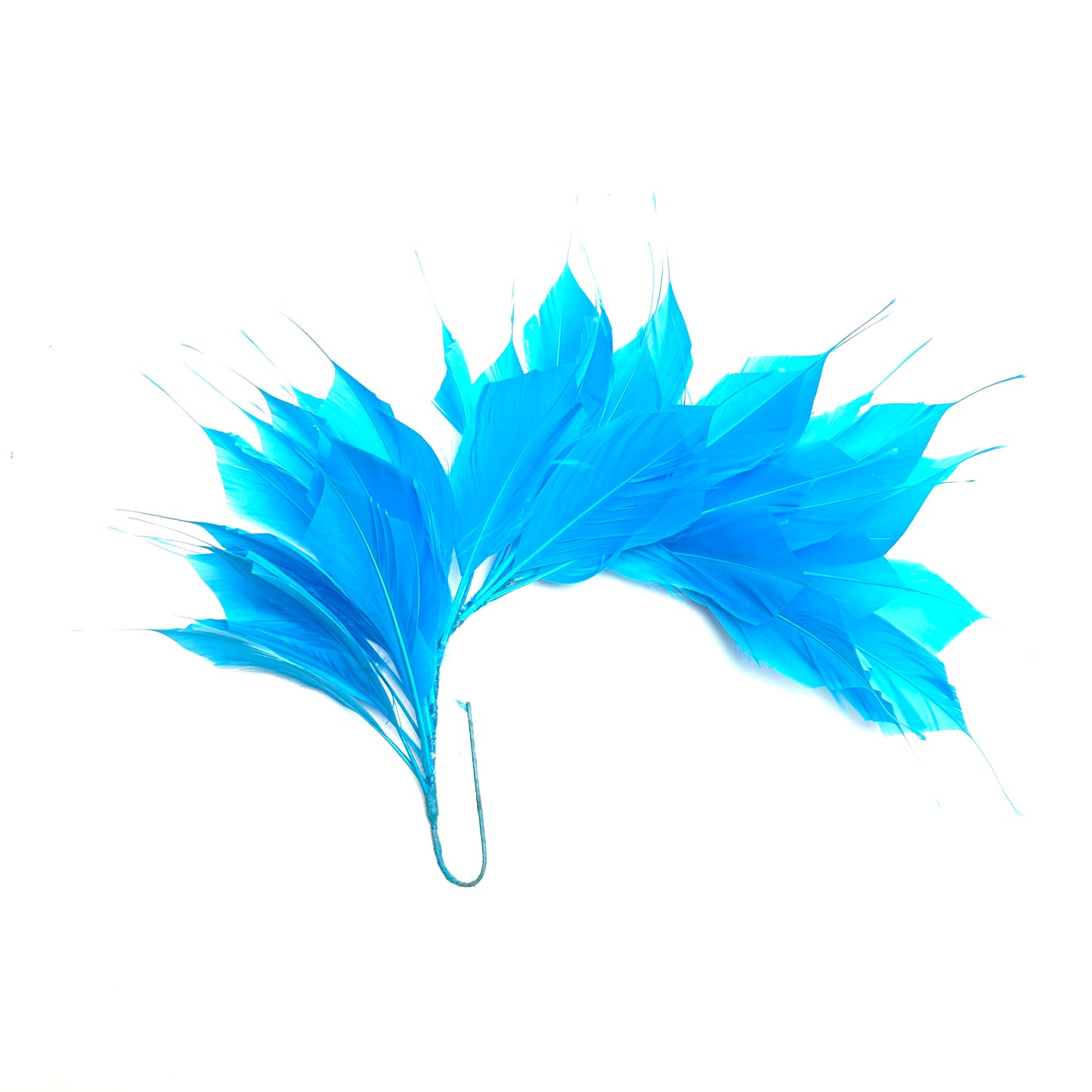Spiky Goose Feather Wired Hat Mount