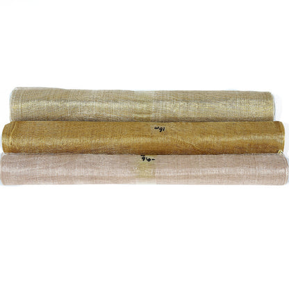 【Open for Wholesale Only】90 cm Wide Stiffed Sinamay Fabric -20 meters