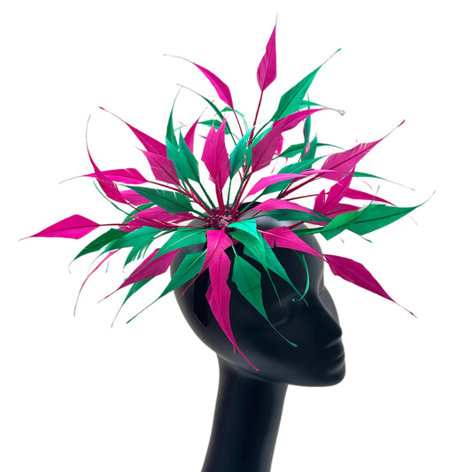 30cm Large Size Arrow Shape Feather Flower Set