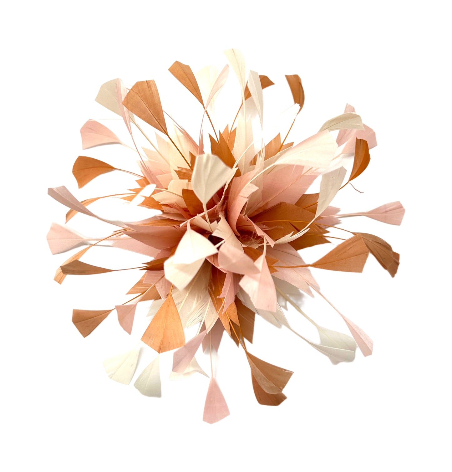 Spiky Centre Goose Feather Flower Mount