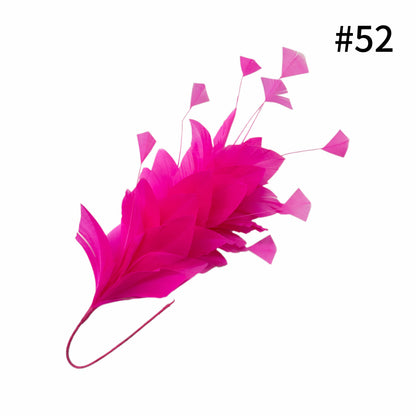 Diamond Coque & Goose Feather Flower Mount FM082