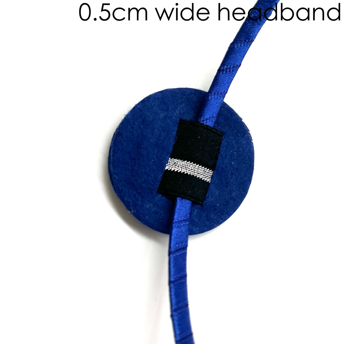4cm Felt Pad with Elastic for Fascinator & Hat Making