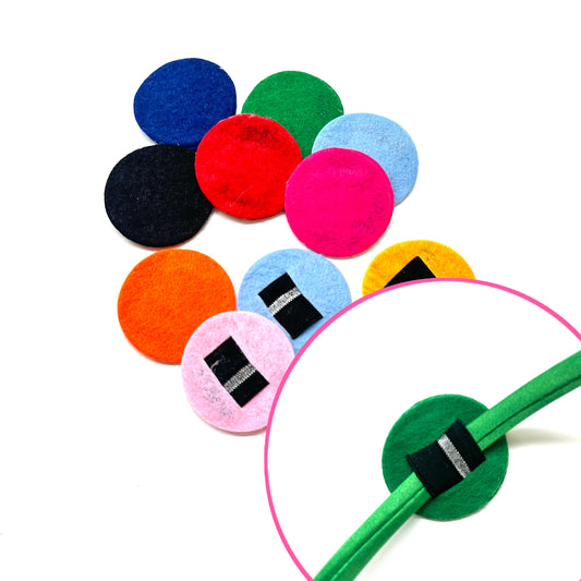 4cm Felt Pad with Elastic for Fascinator & Hat Making