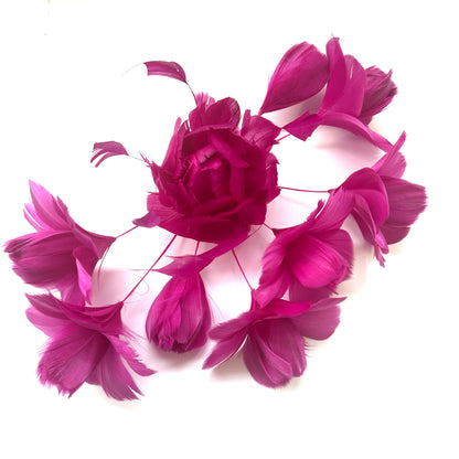"Valentines Roses"/ Classic Goose Feather Flower Mount