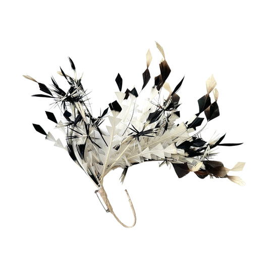 Grandient Coque & Goose Biot Feather Mount