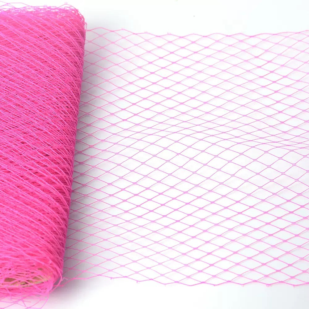 25cm Wide Bridal Veiling - 1m