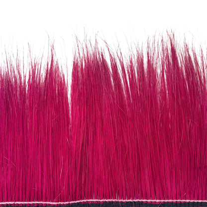 Burnt Peacock Hair Trim Fringe 10cm