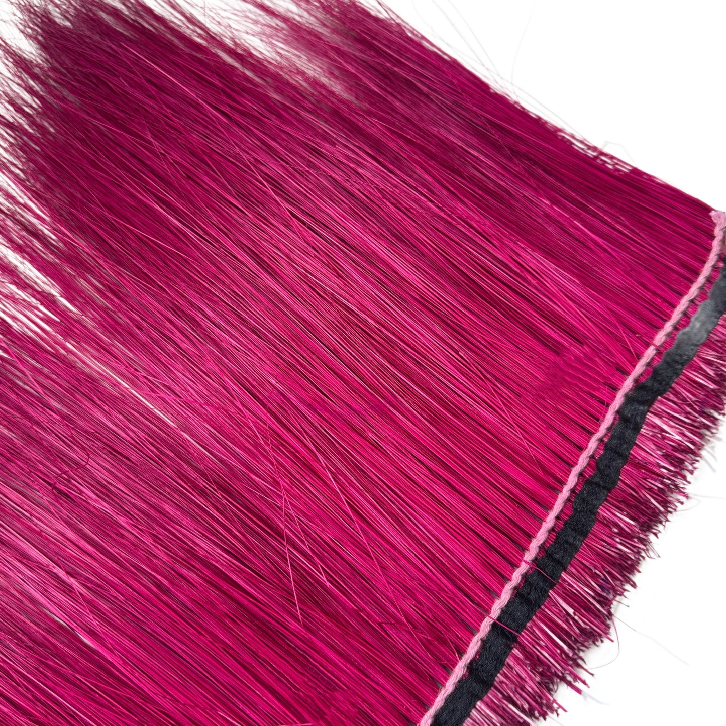 Burnt Peacock Hair Trim Fringe 10cm
