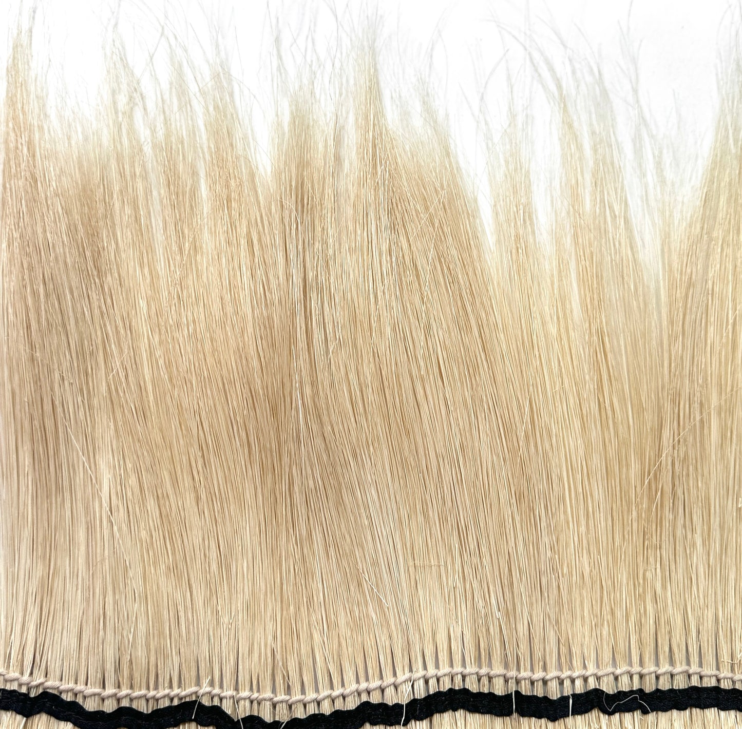 Burnt Peacock Hair Trim Fringe 10cm